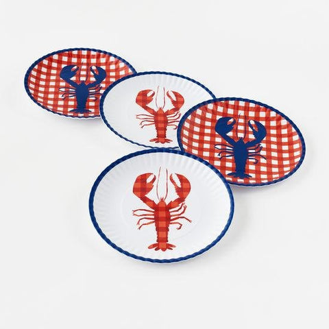 Lobster "Paper" Plate - Skyline Home Collection